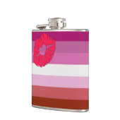 SlipperyJoe Lippenstift Lesbische Strichflagge Fem Flachmann (Links)