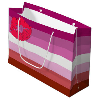 SlipperyJoe Lippenstift Lesbische Strichflagge Fem Große Geschenktüte