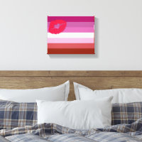 SlipperyJoe Lippenstift Lesbische Strichflagge Fem