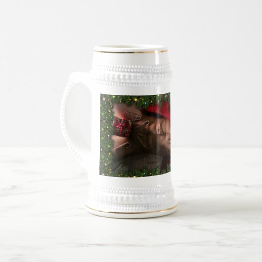 SlipperyJoe männliche Brustkorb Sechserpack Bauchs Bierglas (Vorderseite Links)
