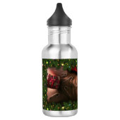 SlipperyJoe männliche Brustkorb Sechserpack Bauchs Edelstahlflasche (Links)