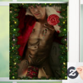 SlipperyJoe männliche Brustkorb Sechserpack Bauchs Fensteraufkleber (Zuhause)