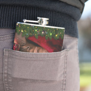 SlipperyJoe männliche Brustkorb Sechserpack Bauchs Flachmann