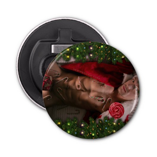 SlipperyJoe männliche Brustkorb Sechserpack Bauchs Flaschenöffner (Vorderseite)