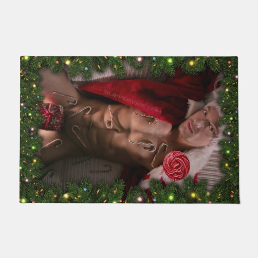 SlipperyJoe männliche Brustkorb Sechserpack Bauchs Fußmatte (Vorderseite)