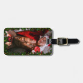 SlipperyJoe männliche Brustkorb Sechserpack Bauchs Gepäckanhänger (Vorderseite horizontal)