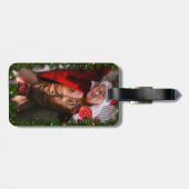 SlipperyJoe männliche Brustkorb Sechserpack Bauchs Gepäckanhänger (Rückseite horizontal)