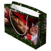 SlipperyJoe männliche Brustkorb Sechserpack Bauchs Große Geschenktüte (Rückseite Schrägansicht)