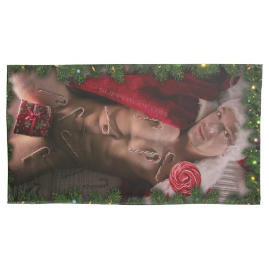 SlipperyJoe männliche Brustkorb Sechserpack Bauchs Kissenbezug (Vorderseite)