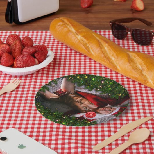 SlipperyJoe männliche Brustkorb Sechserpack Bauchs Pappteller (Picknick)