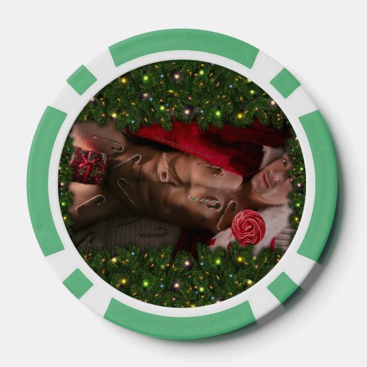 SlipperyJoe männliche Brustkorb Sechserpack Bauchs Pokerchips