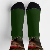 SlipperyJoe männliche Brustkorb Sechserpack Bauchs Socken (Oben)