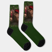 SlipperyJoe männliche Brustkorb Sechserpack Bauchs Socken (Rechts)
