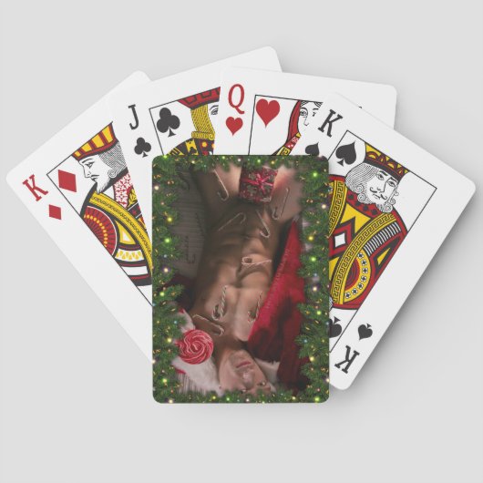 SlipperyJoe männliche Brustkorb Sechserpack Bauchs Spielkarten (Rückseite)