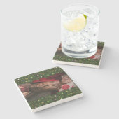 SlipperyJoe männliche Brustkorb Sechserpack Bauchs Steinuntersetzer (Seitenansicht)