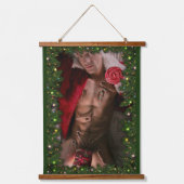 SlipperyJoe männliche Brustkorb Sechserpack Bauchs Wandteppich Mit Holzrahmen (Vorderseite)