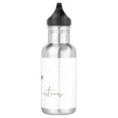 SlipperyJoe Merry Weihnachtsrentiere rote Nase ant Edelstahlflasche (Rechts)