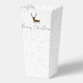 SlipperyJoe Merry Weihnachtsrentiere rote Nase ant Geschenkschachtel (Vorderseite)