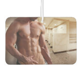 SlipperyJoe-Muschelmuskulatur-Armbanduhr Autolufterfrischer (Vorderseite)