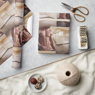 SlipperyJoe-Muschelmuskulatur-Armbanduhr Geschenkpapier