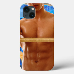 SlipperyJoe Musculus man abs locker Raum gekachelt Case-Mate iPhone Hülle