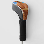 SlipperyJoe Musculus man abs locker Raum gekachelt Golf Headcover (angewinkelt)