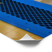 SlipperyJoe Musculus man abs locker Raum gekachelt Poster (Ecke)