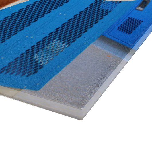 SlipperyJoe Musculus man abs locker Raum gekachelt Schneidebrett (Ecke)