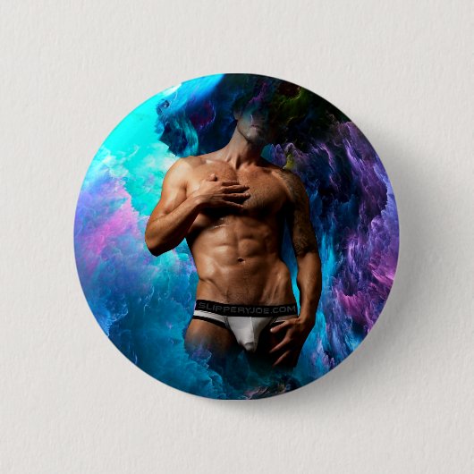 SlipperyJoe Muskel-Unterhosen-Wulst lebhaft h Button (Vorderseite)