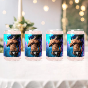 SlipperyJoe Muskel-Unterhosen-Wulst lebhaft h Dosenglas