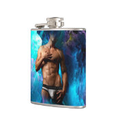 SlipperyJoe Muskel-Unterhosen-Wulst lebhaft h Flachmann (Links)