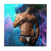 SlipperyJoe Muskel-Unterhosen-Wulst lebhaft h Fliese (Vorderseite)