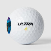 SlipperyJoe Muskel-Unterhosen-Wulst lebhaft h Golfball (Logo)