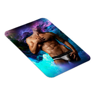 SlipperyJoe Muskel-Unterhosen-Wulst lebhaft h Magnet