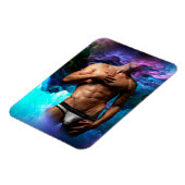 SlipperyJoe Muskel-Unterhosen-Wulst lebhaft h Magnet (Linke Seite)