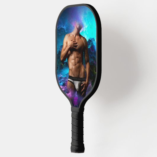 SlipperyJoe Muskel-Unterhosen-Wulst lebhaft h Pickleball Schläger (Links)