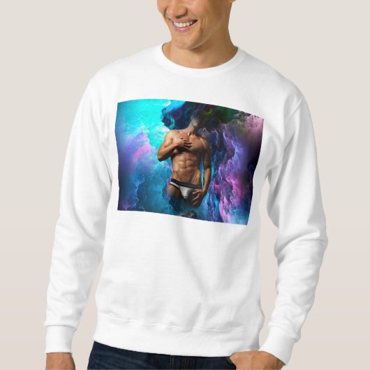 SlipperyJoe Muskel-Unterhosen-Wulst lebhaft h Sweatshirt (Vorderseite)