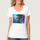 SlipperyJoe Muskel-Unterhosen-Wulst lebhaft h T-Shirt (Vorderseite)