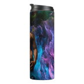 SlipperyJoe Muskel-Unterhosen-Wulst lebhaft h Thermosbecher (Nach rechts gedreht)