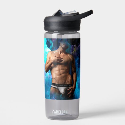 SlipperyJoe Muskel-Unterhosen-Wulst lebhaft h Trinkflasche (Links)