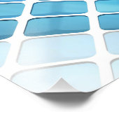 SlipperyJoe muskulöser Mann sechs Packungen abs mä Fotodruck (Ecke)