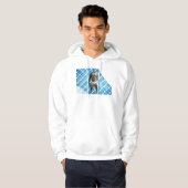 SlipperyJoe muskulöser Mann sechs Packungen abs mä Hoodie (Vorne ganz)