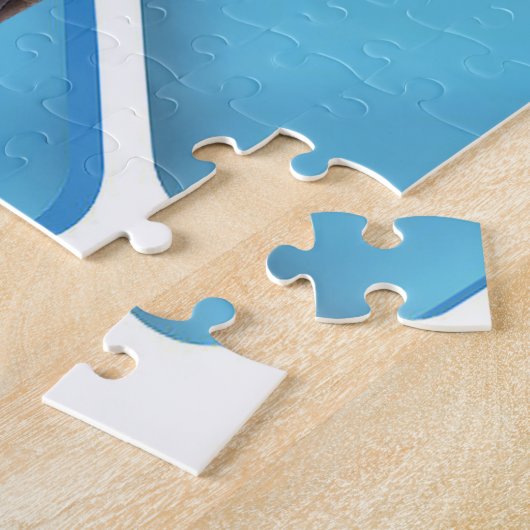 SlipperyJoe muskulöser Mann sechs Packungen abs mä Puzzle (Seite)