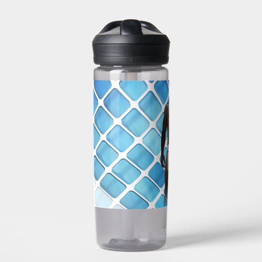 SlipperyJoe muskulöser Mann sechs Packungen abs mä Trinkflasche (Vorderseite)