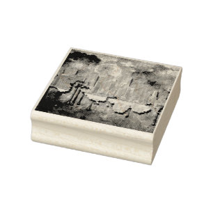 SlipperyJoe NYC Graffiti Mond umgeben von wirbelnd Gummistempel