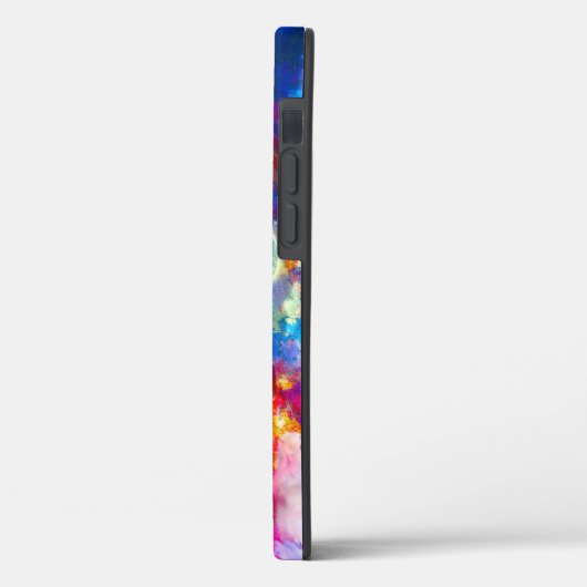 SlipperyJoe NYC Graffiti-Moon umringt wirbelnd Case-Mate iPhone Hülle (Rückseite / Links)