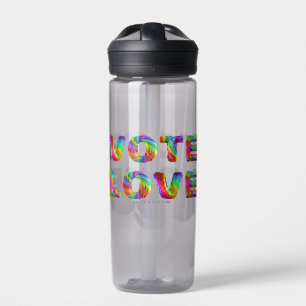 SlipperyJoe Stimme Liebe Gleichheit regenbogenfarb Trinkflasche