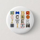 SlipperyJoe umarmen Diversity-Metapher LGBTQIA glo Button (Vorderseite)