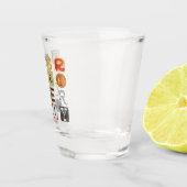 SlipperyJoe umarmen Diversity-Metapher LGBTQIA glo Schnapsglas (Rechts)