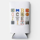 SlipperyJoe umarmen Diversity-Metapher LGBTQIA glo Selters Dosenkühler (Vorderseite)